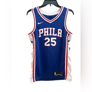 Ben Simmons Philadelphia 76ers Nike Icon Edition Swingman Jersey Men's NBA #25